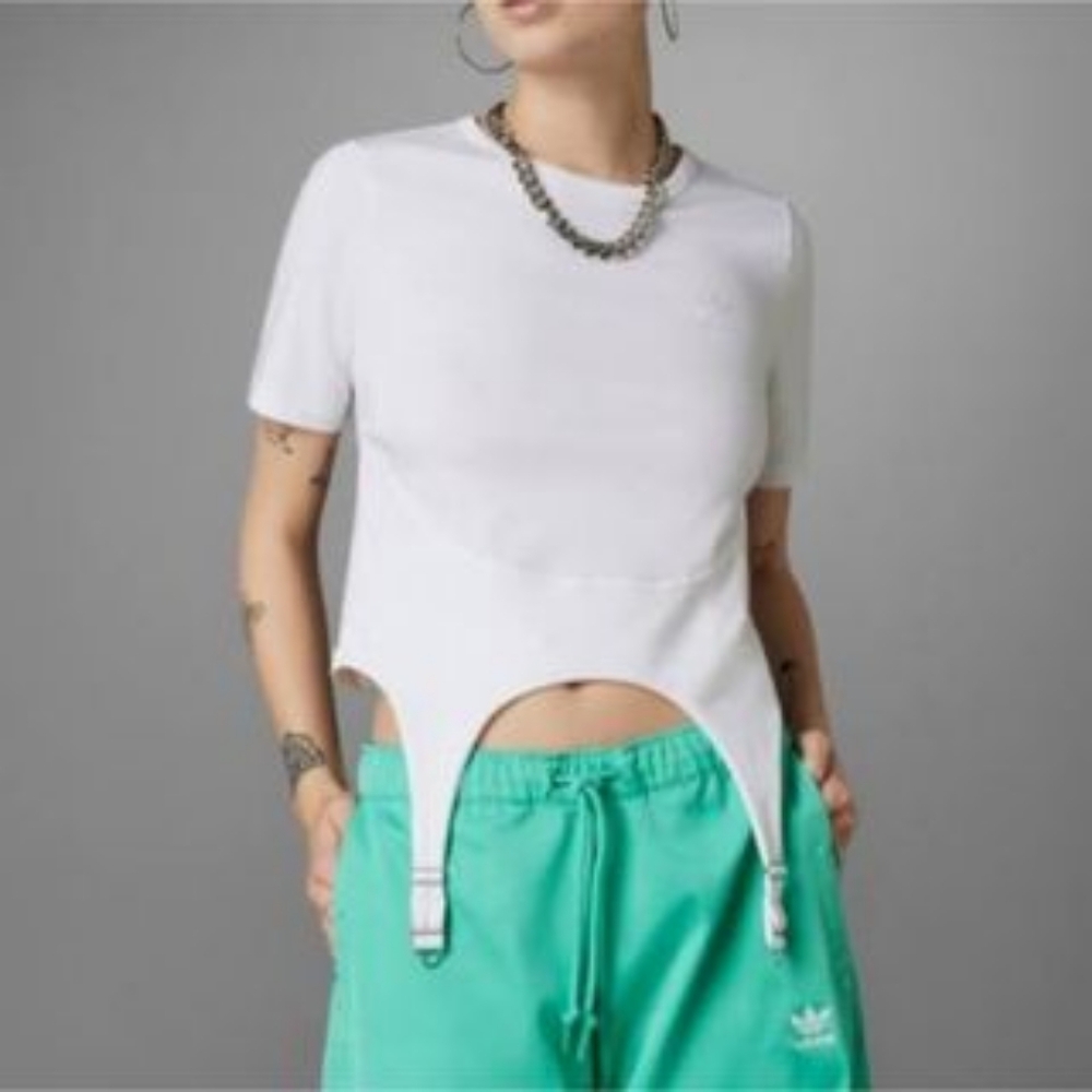Adidas Originals White Short Sleeve Tee